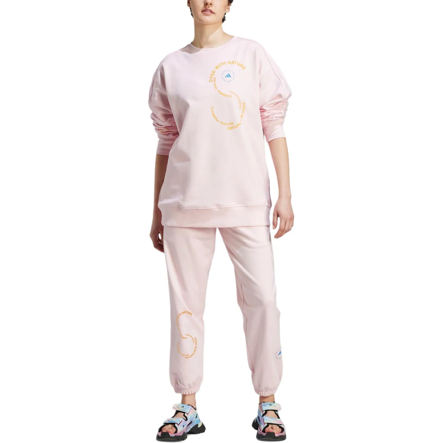 Толстовка Stella McCartney Sportswear унисекс Pink Adidas — фото 3