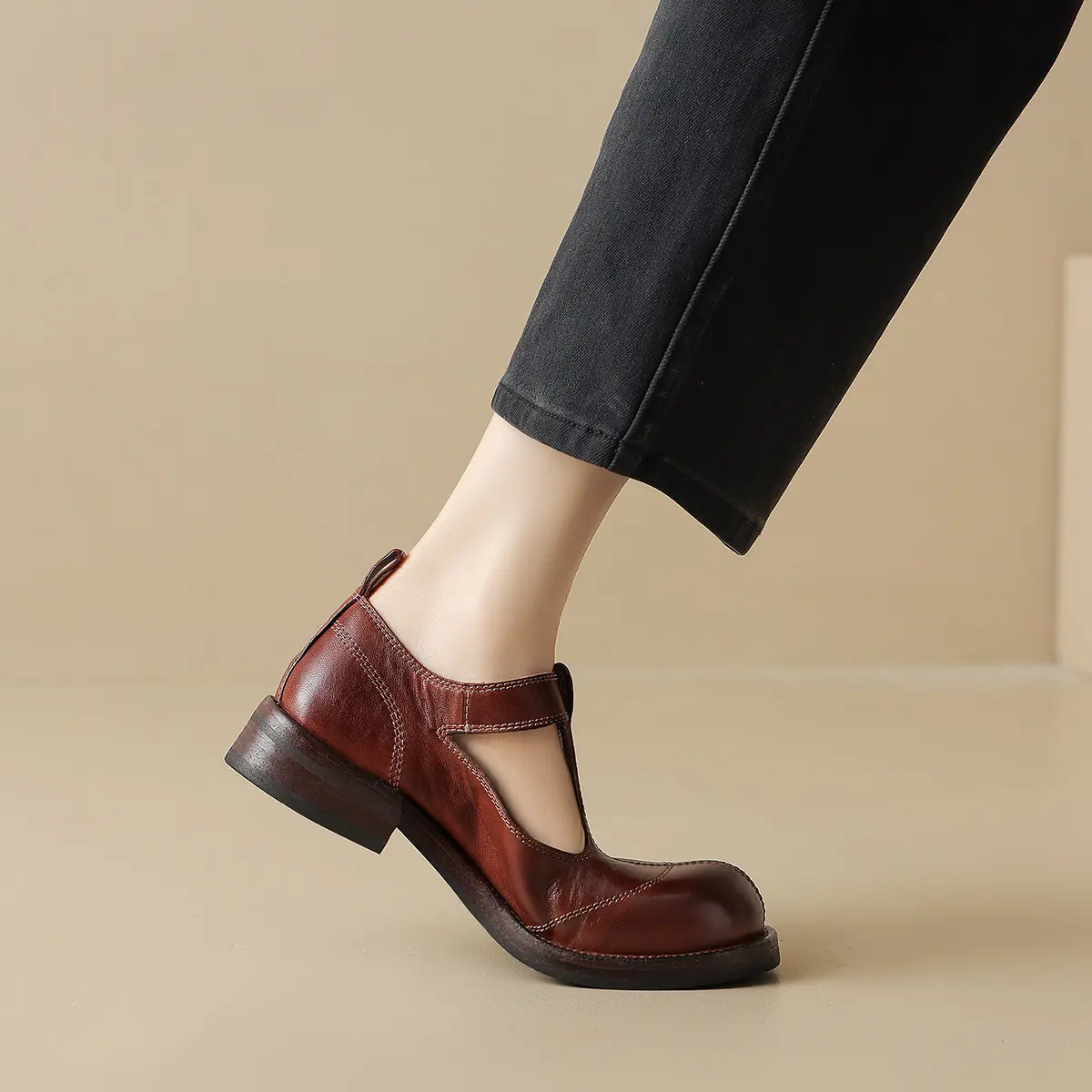 Bebe Женские повседневные туфли-лодочки красно-коричневые, цвет Red Brown — фото 2