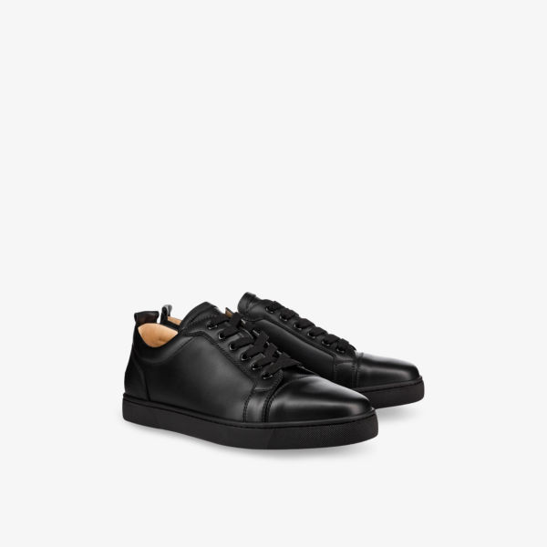 Детские кроссовки Christian Louboutin кожаные низкие, черный — фото 3