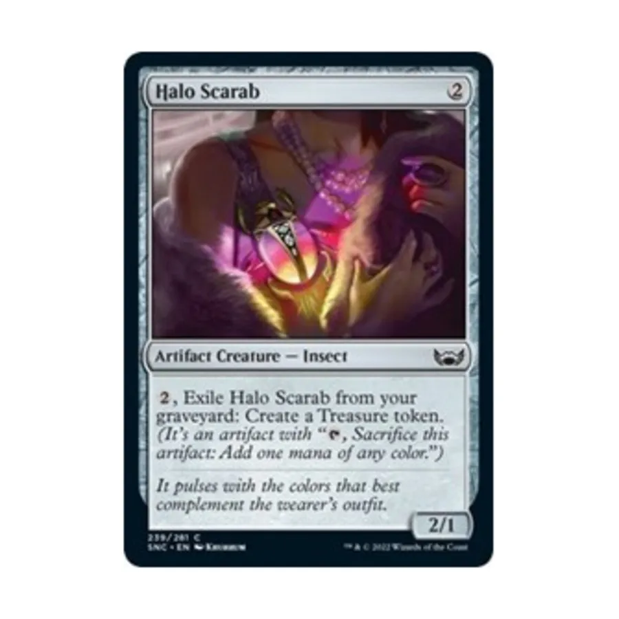 

CCG Ореол Скарабей (клавиша C), MTG - Streets of New Capenna