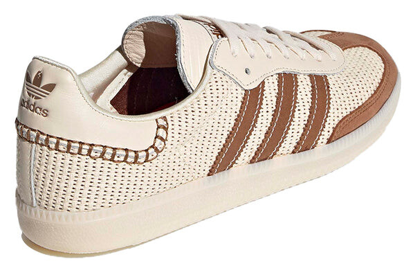 Кроссовки x wales bonner samba Adidas, белый — фото 4