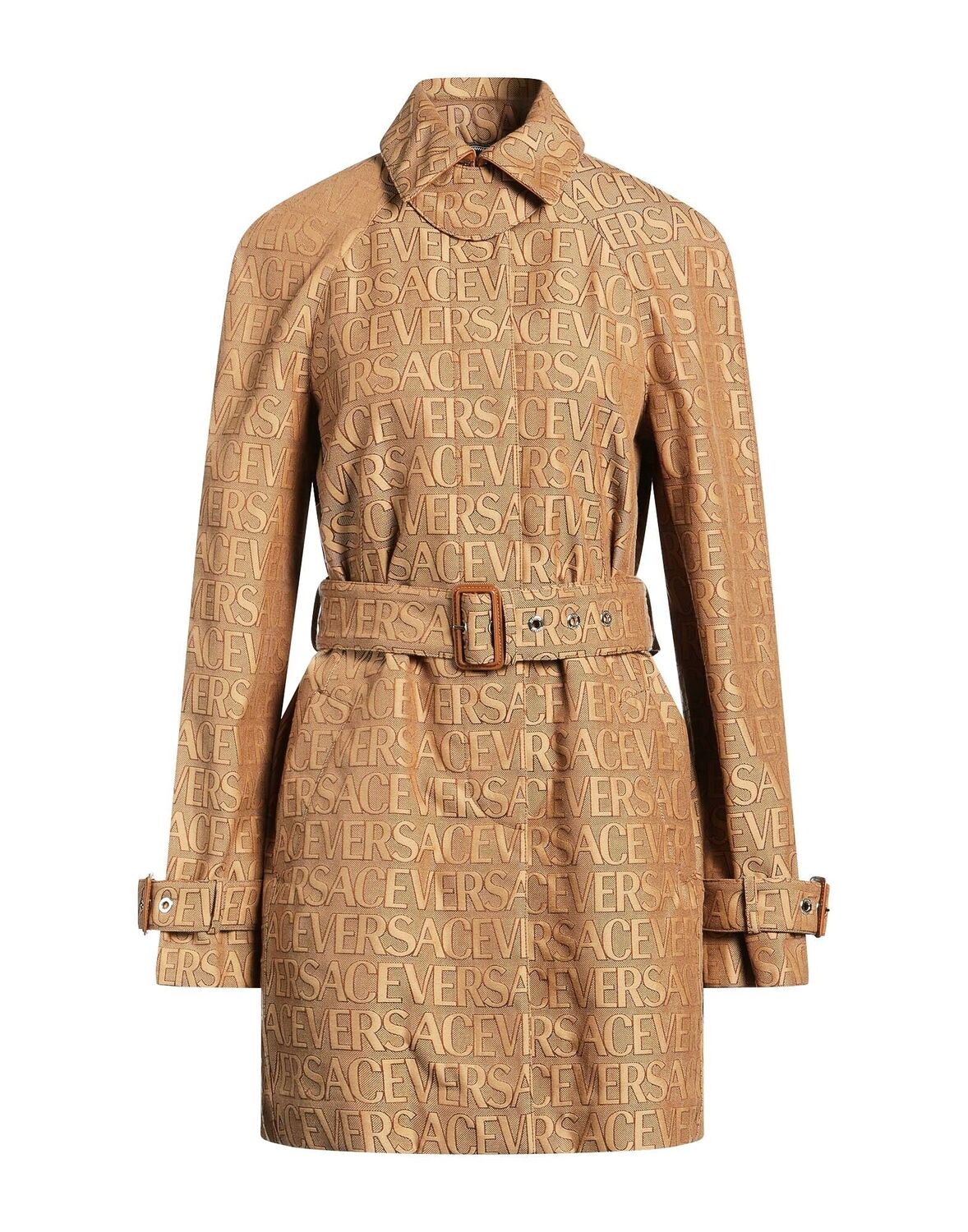 

Тренчкот Versace, коричневый