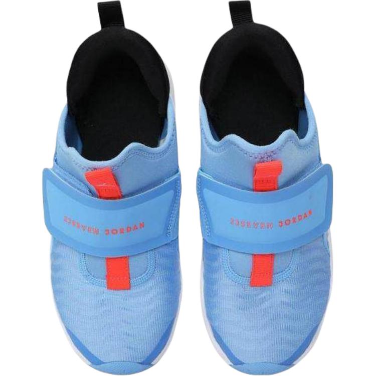 Nike Детские баскетбольные кроссовки EasyOn низкие устойчивые к истиранию Blue для детей 3-7 лет — фото 4
