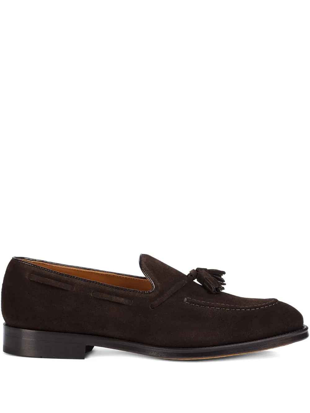 

Лоферы из замши с кисточками Doucal'S, коричневый
