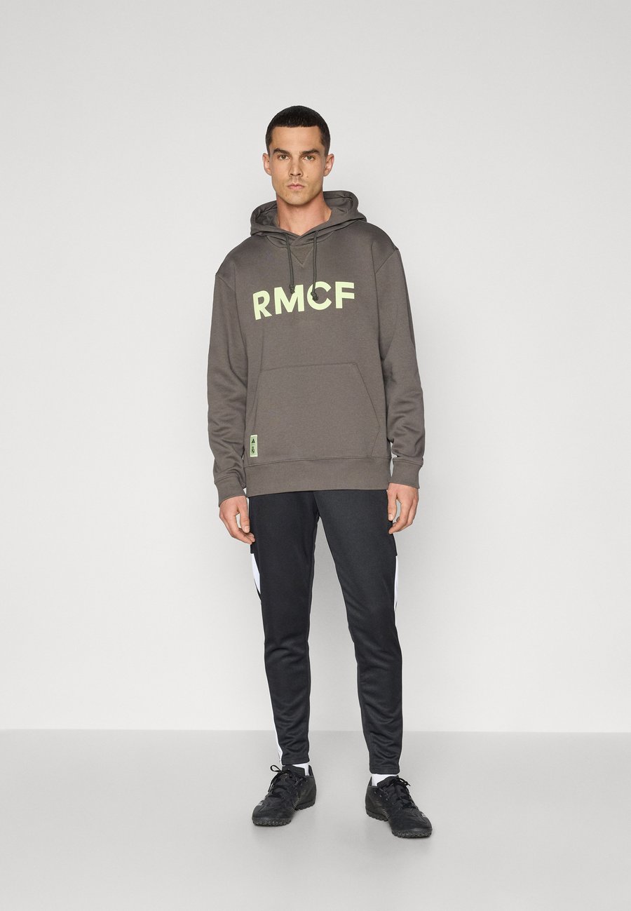 Худи Adidas Performance REAL MADRID SEASONAL HOODIE, Utility Grey/Almost Lime/Grey — фото 2
