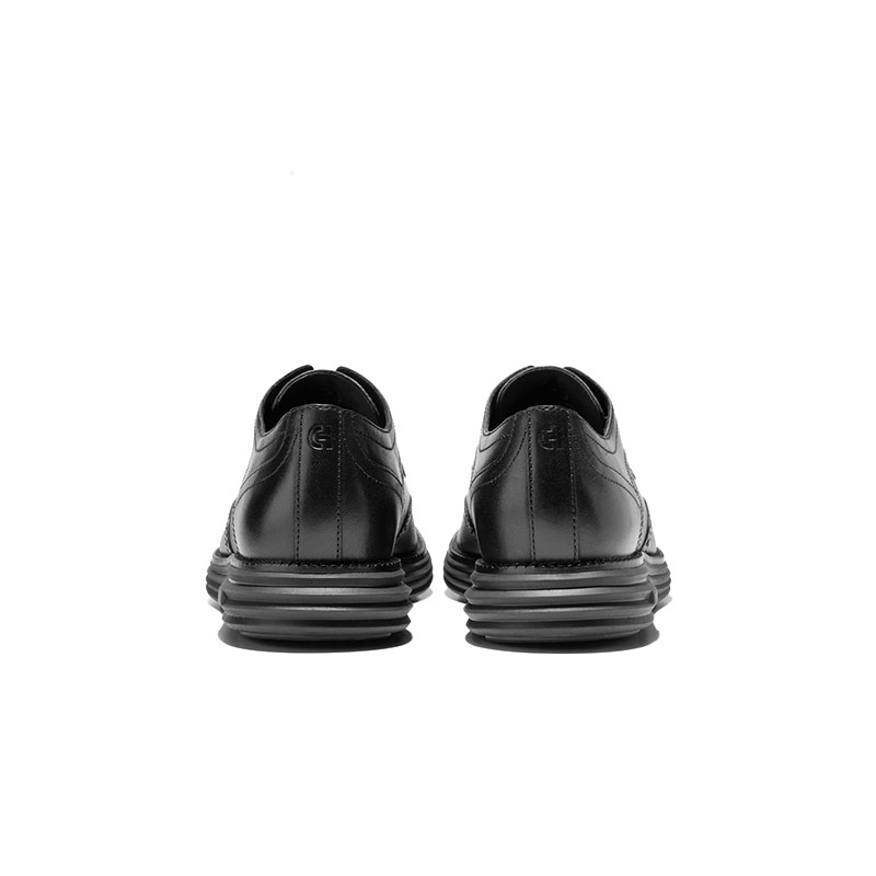 COLE HAAN Мужские классические туфли черные с черной подошвой, цвет Black with Black Sole — фото 4