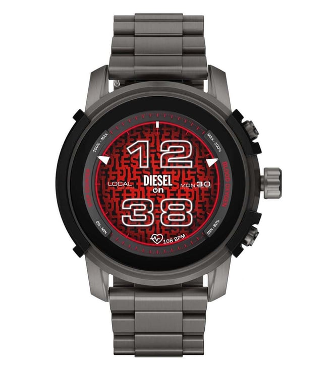 

Мужские кварцевые часы Diesel Griffed 45,5 мм, серый