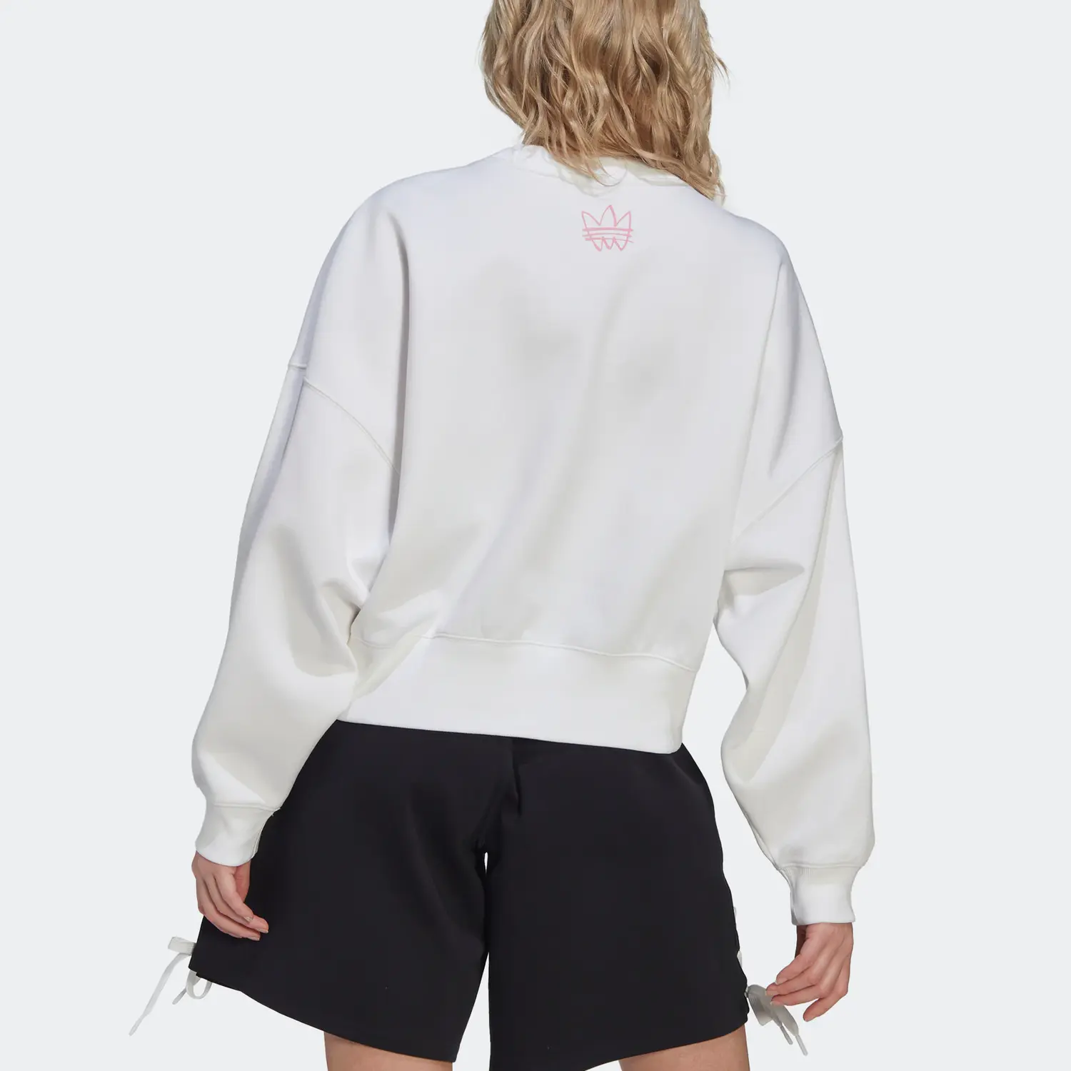 Толстовка Adidas Originals унисекс белая — фото 3