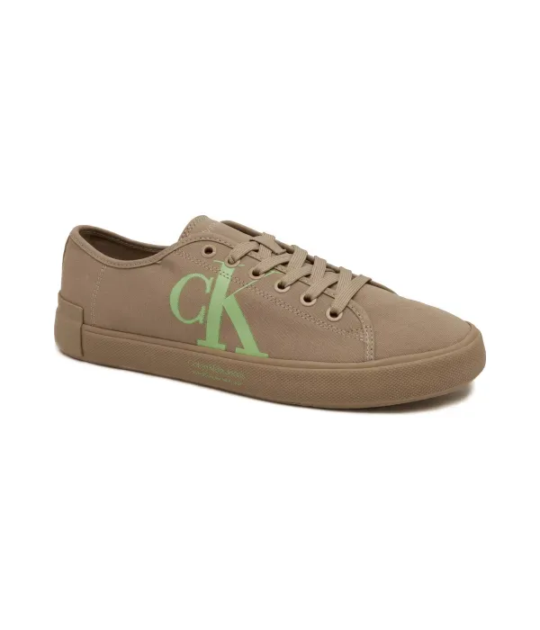 Кроссовки VULC LOW OVERSIZED BRAND Calvin Klein Jeans, коричневый