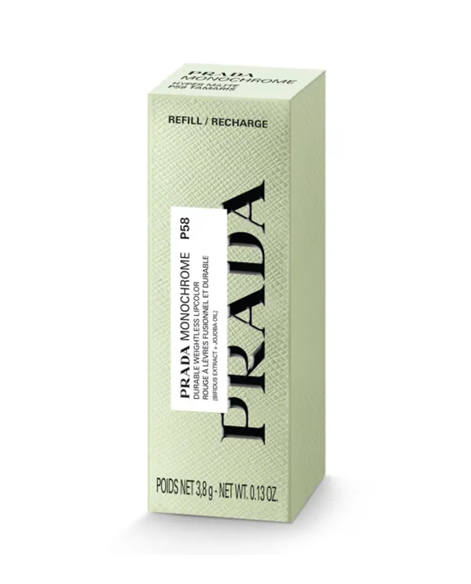 Помада с легкой текстурой и долгим сроком стойкости Monochrome Hyper Matte Prada Beauty, Nudes P58 — фото 2