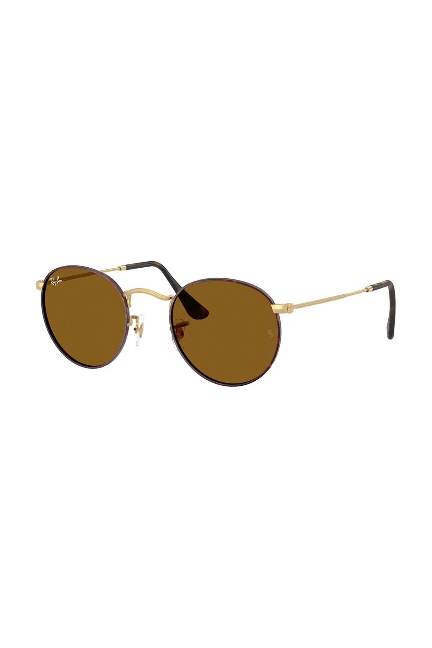 

Солнцезащитные очки ROUND METAL Ray-Ban, коричневый