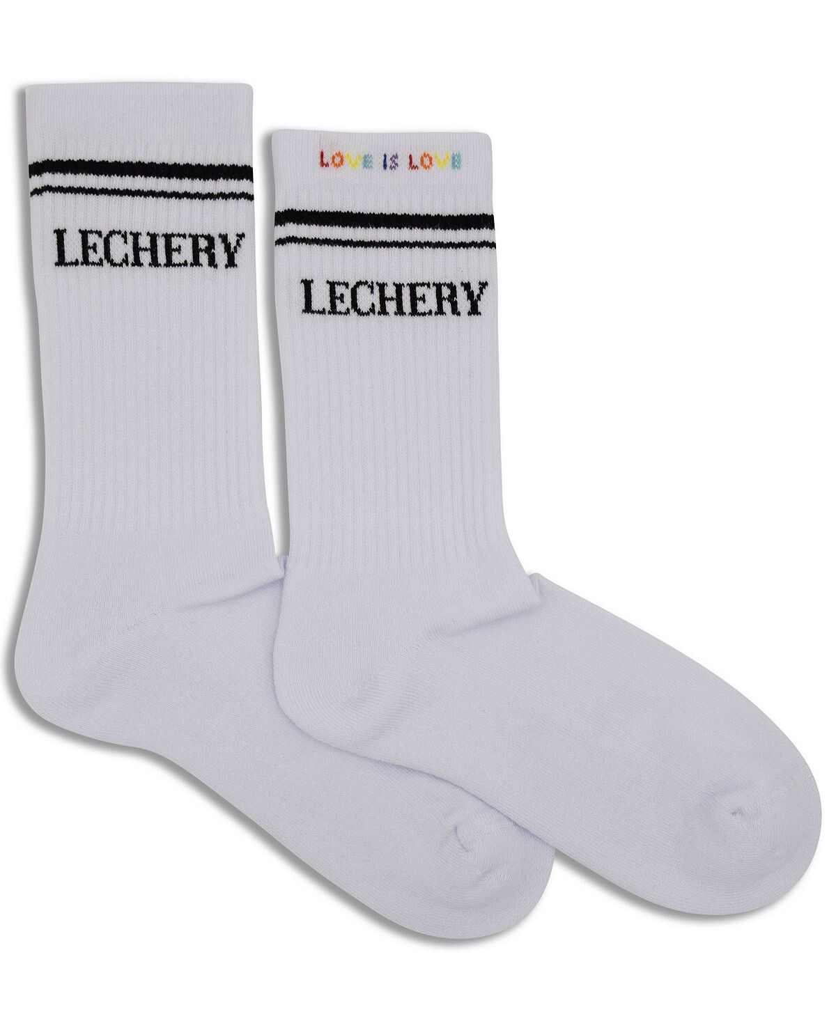 

Унисекс, европейское производство, 1 пара носков Half-Crew LECHERY