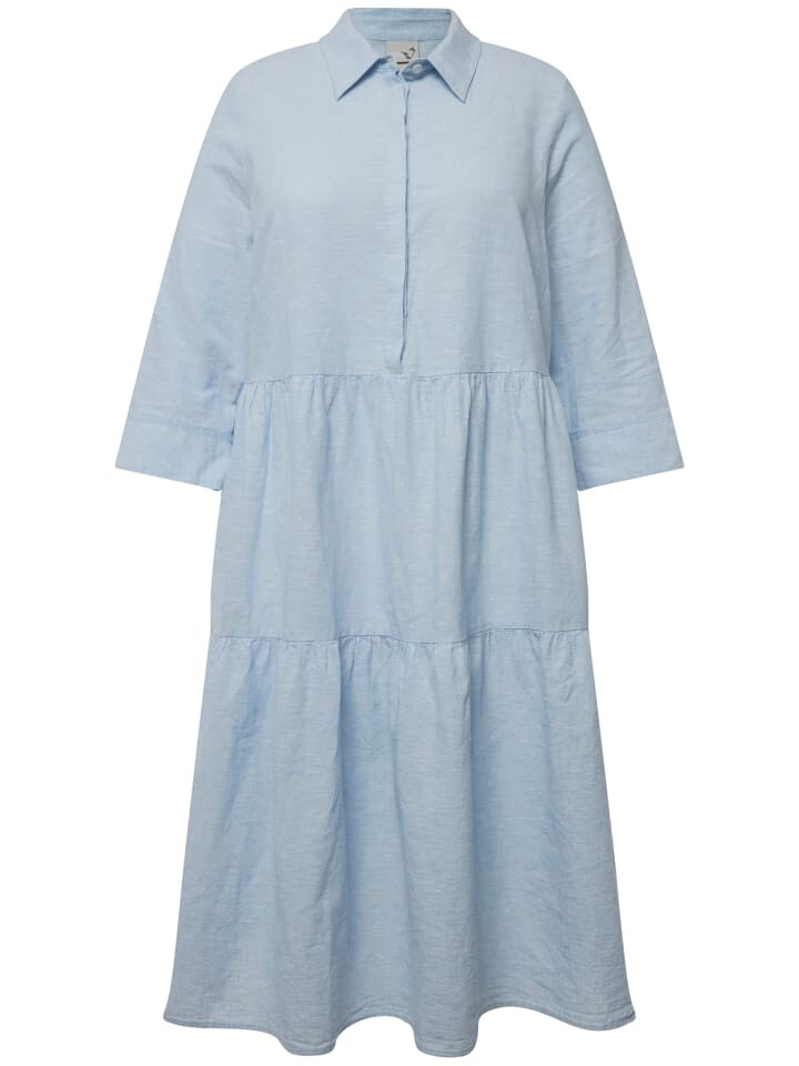 

Длинное платье Ulla Popken Hemdblusen, цвет himmelblau