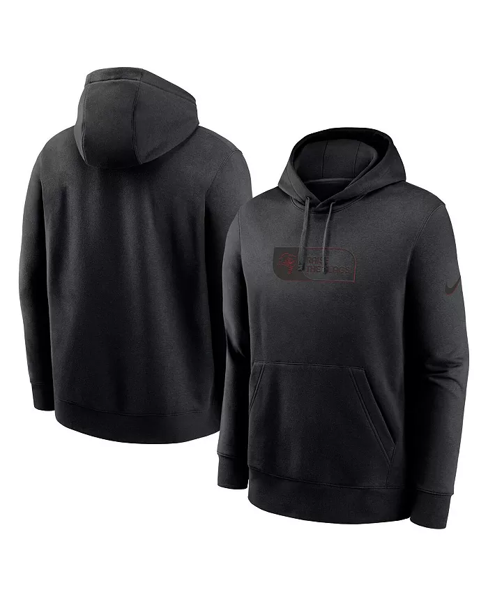 

Мужская черная толстовка с капюшоном Tampa Bay Buccaneers Edge French Terry Club Pullover Nike