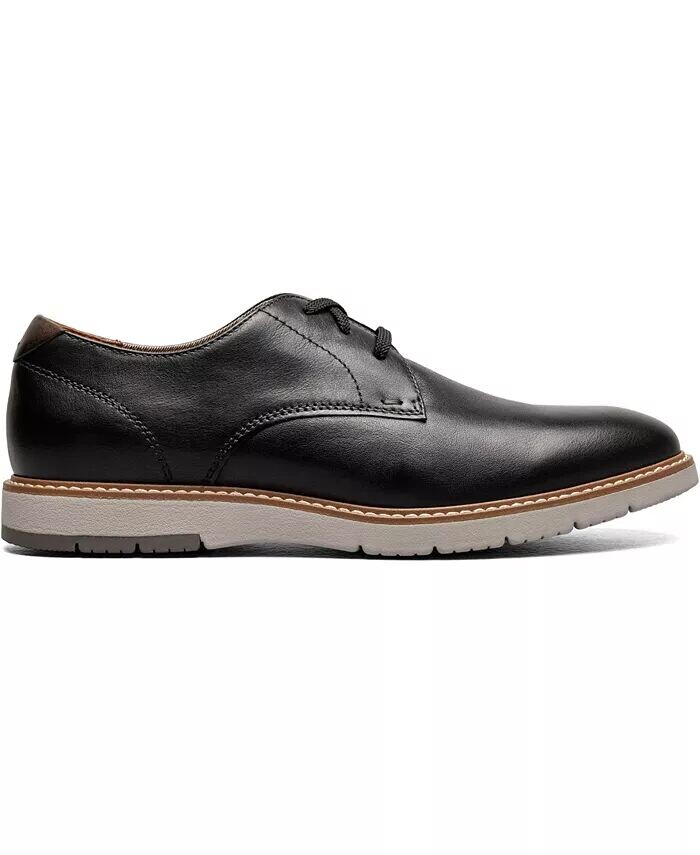 Мужские модельные туфли-оксфорды с простым носком Vibe на шнуровке Florsheim, черный — фото 3