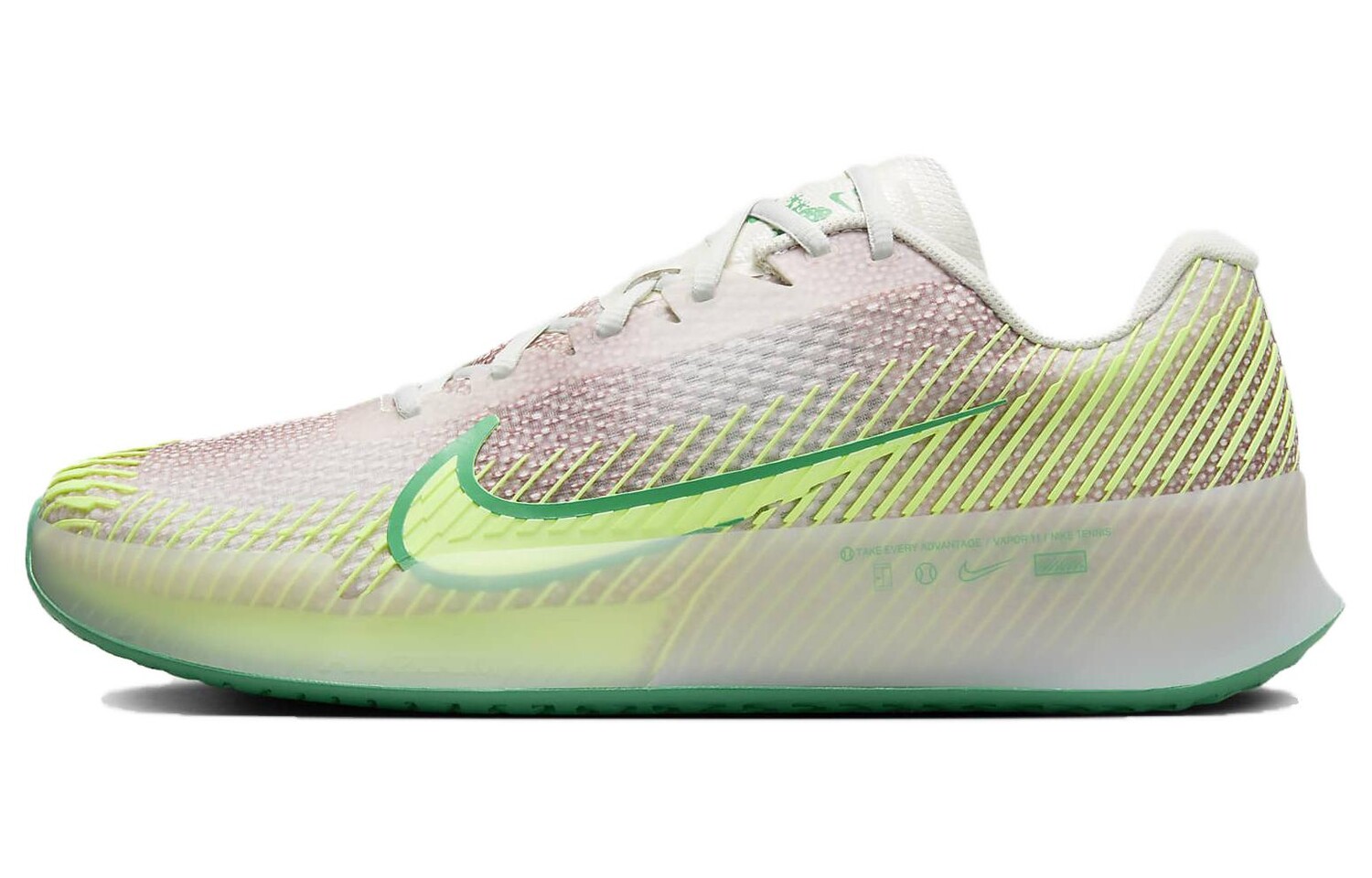 

Мужские теннисные кроссовки Nike Air Zoom Vapor 11, Pink Yellow
