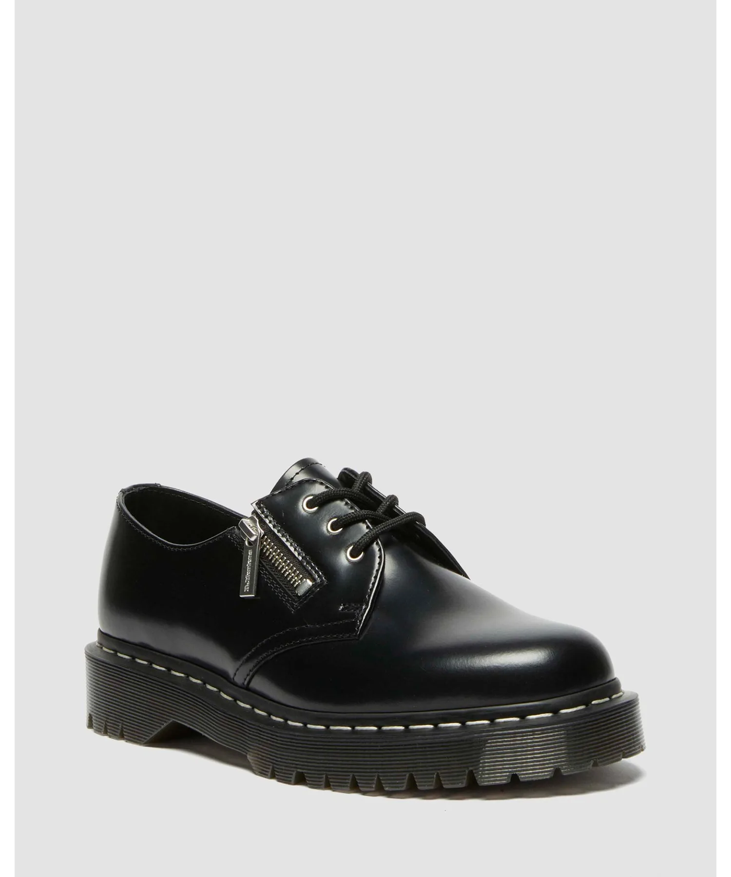 Мужские/женские ботинки Dr. Martens 1461 ZIP BEX White Stitch 3 Hole