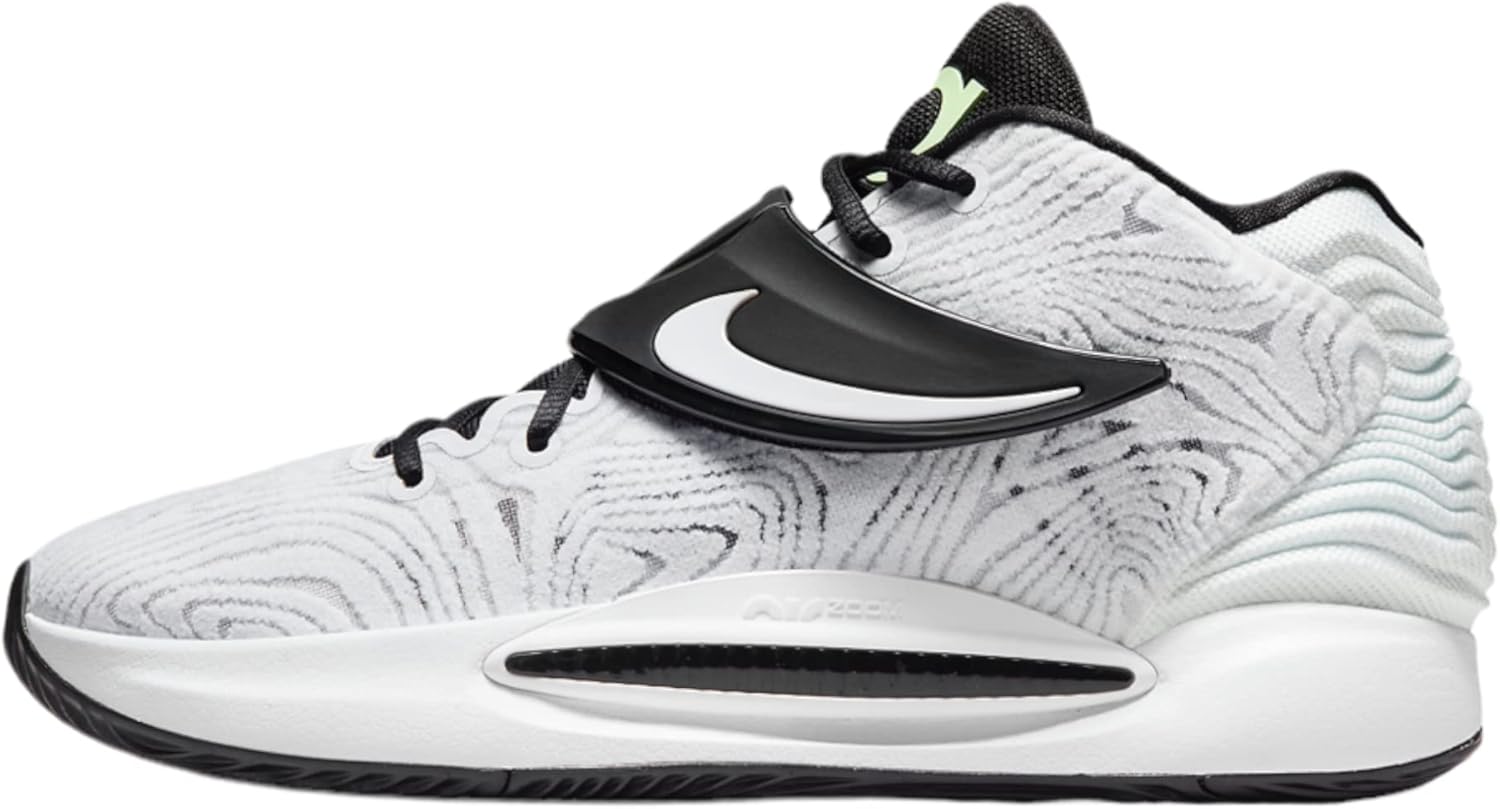 

Мужские баскетбольные кроссовки Nike KD 14, White/Black-Vapor Green
