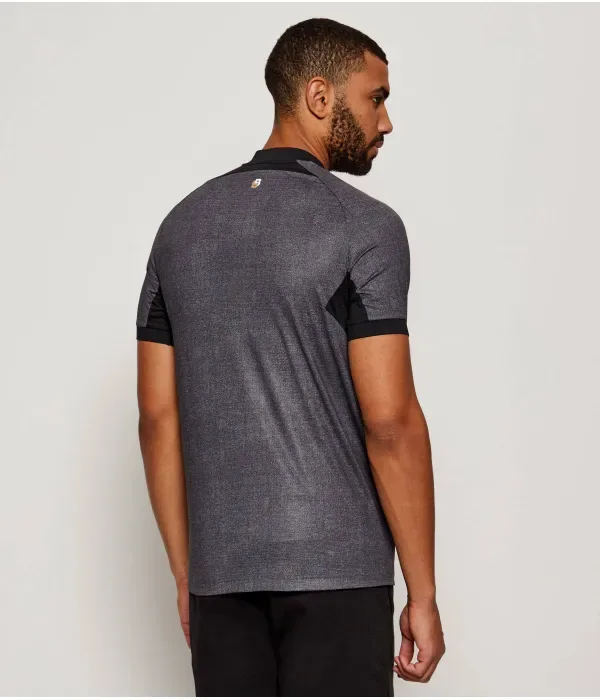 Поло PL_TOC Матчбол slim fit Boss Green, графитовый — фото 3