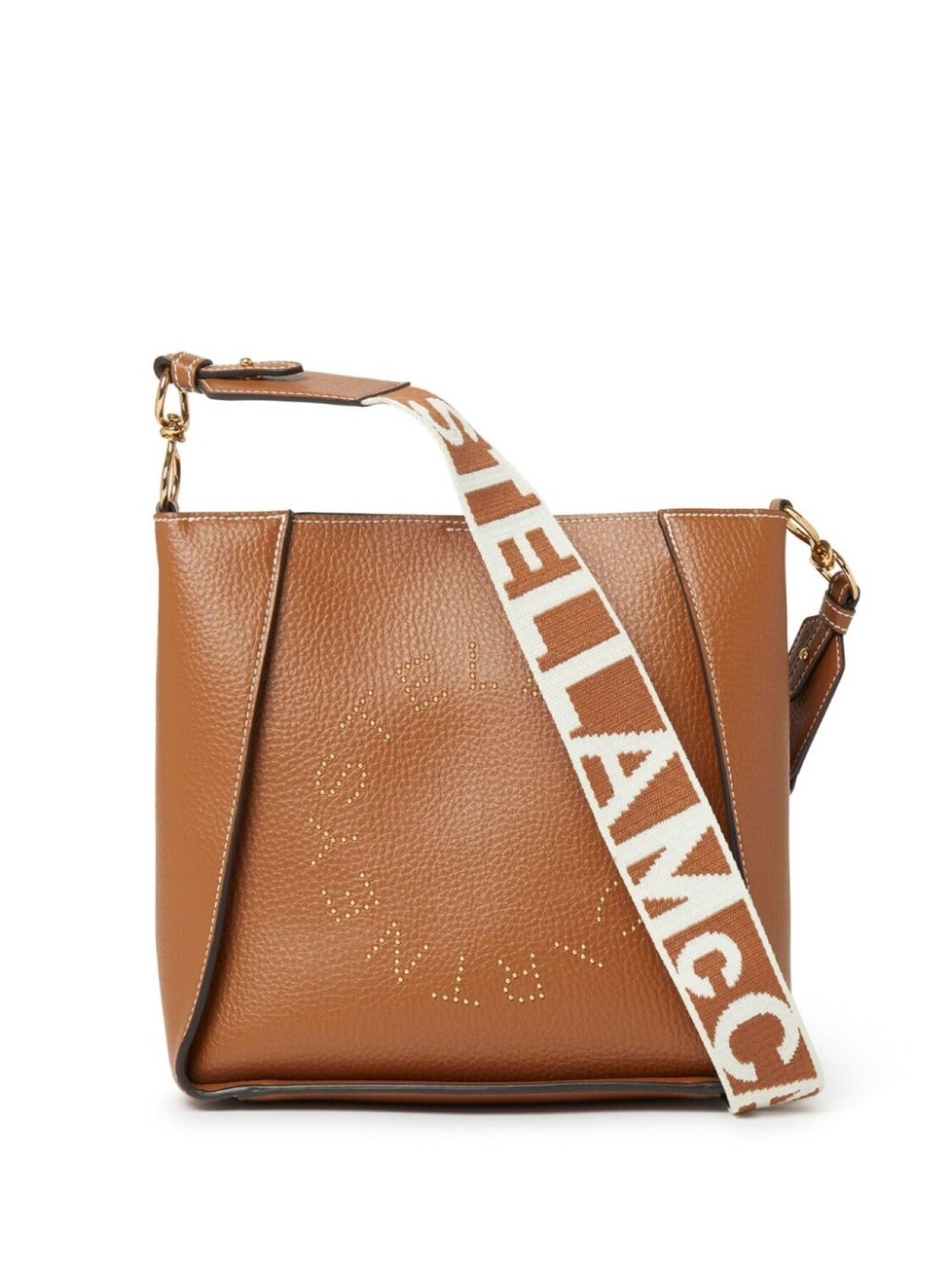 

Сумка на плечо Stella Logo Stella McCartney, коричневый