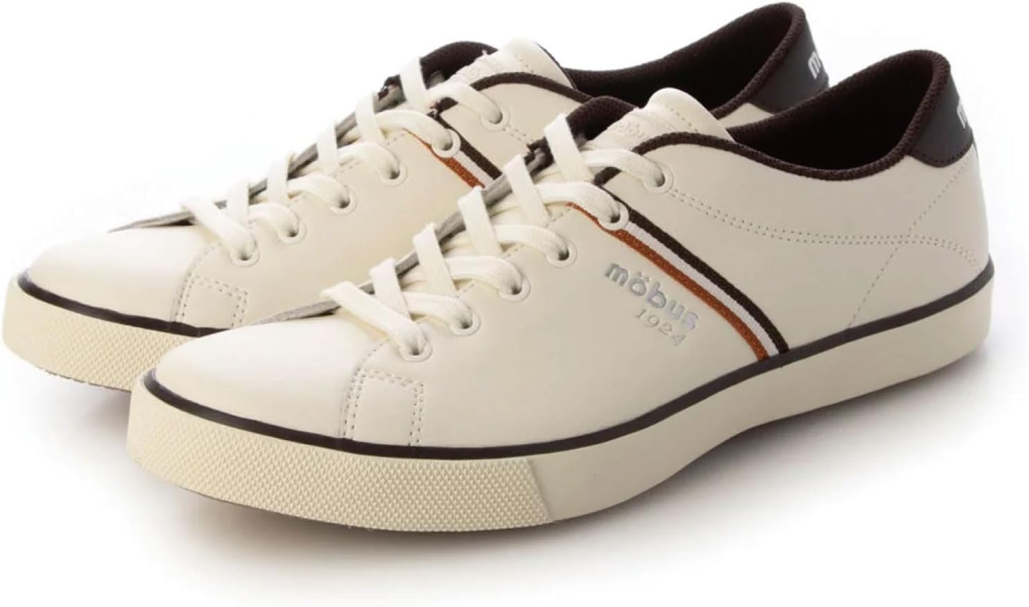 

Унисекс кожаные кроссовки MELNIK Mobus, коричневый/кремовый