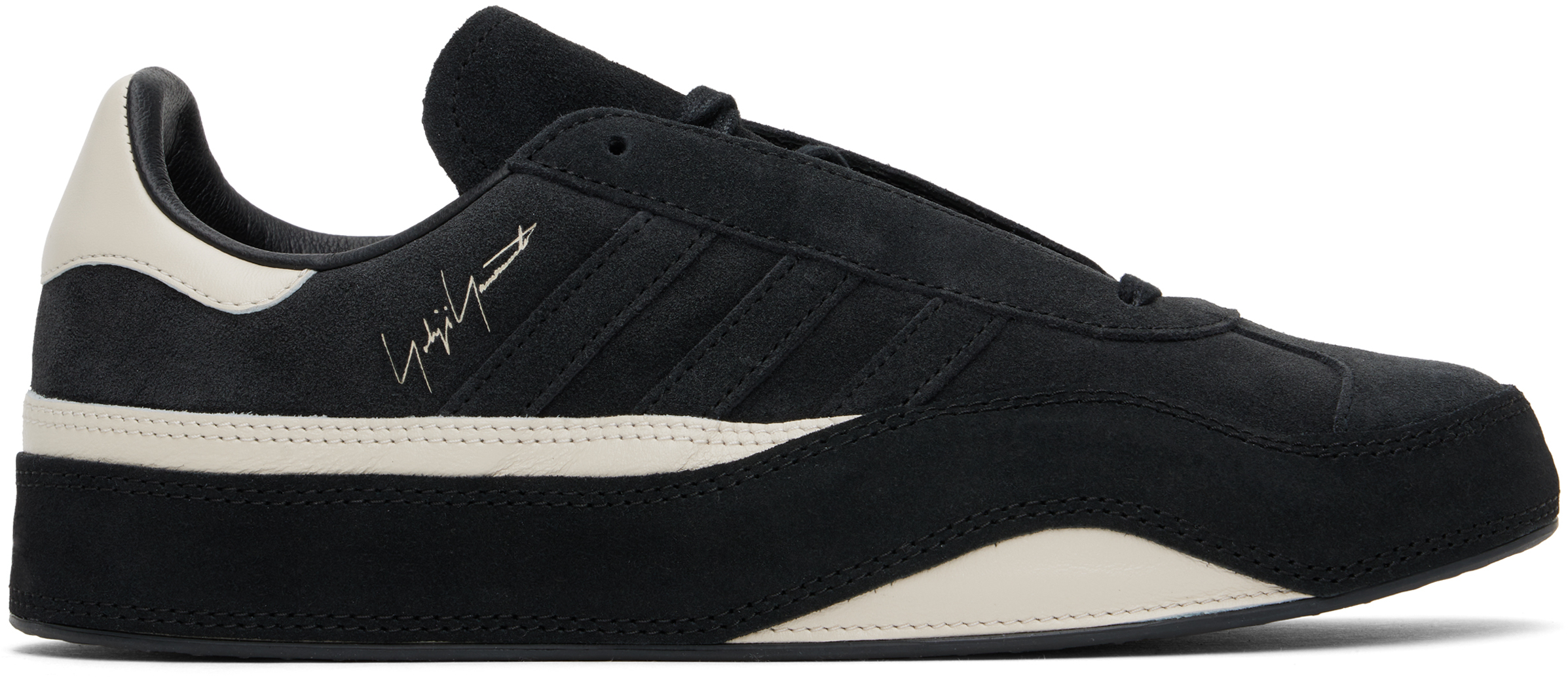 

Черные кроссовки Gazelle Y-3, Черный, Черные кроссовки Gazelle Y-3