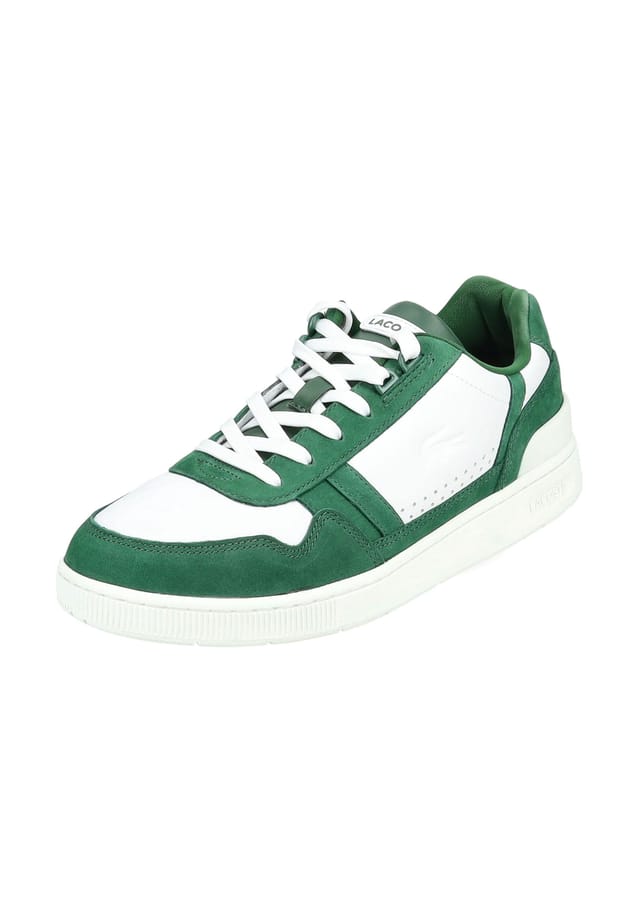 

Кроссовки из кожи/текстиля Lacoste, мультиколор