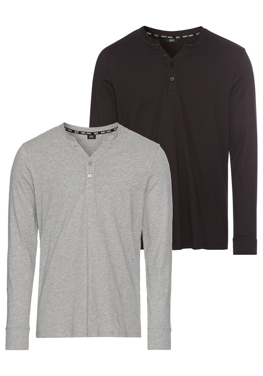 

Рубашка H.I.S EM, цвет Grey/Black
