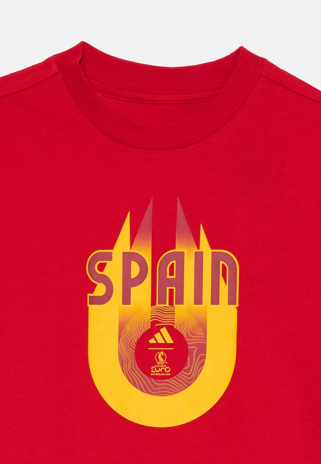 Спортивная футболка SPAIN TEE YOUTH UNISEX Adidas Performance, красный — фото 3