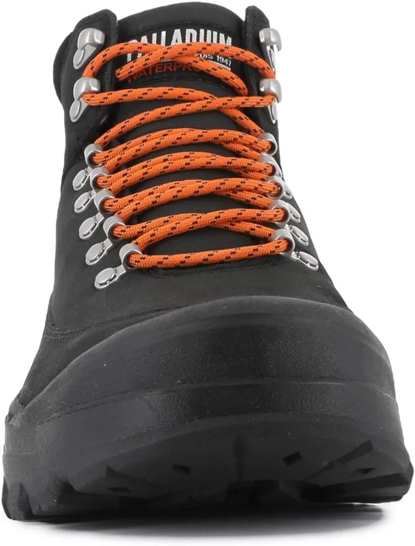 Ботинки Palladium Unisex Pallarder Thins WP+ Ankle Boot, Black — фото 3