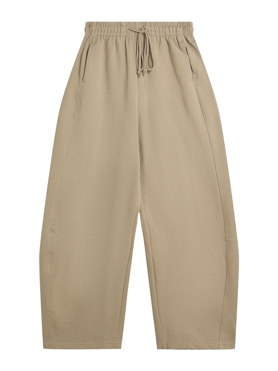 

Мешковатые тренировочные штаны Bershka, темно-бежевый