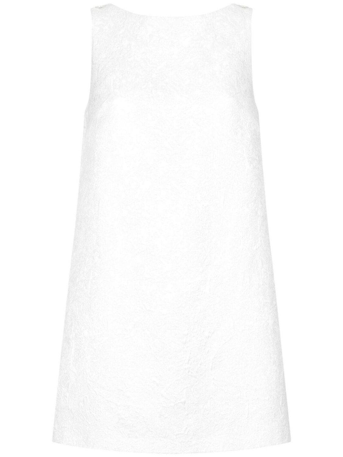 

Dolce & Gabbana платье-трапеция мини без рукавов, белый