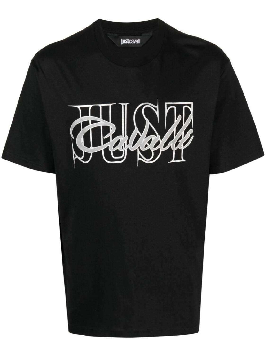 

Just Cavalli футболка с логотипом, черный