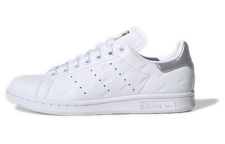 

Кроссовки Adidas Originals Stan Smith Debossed Logos Silver Women's