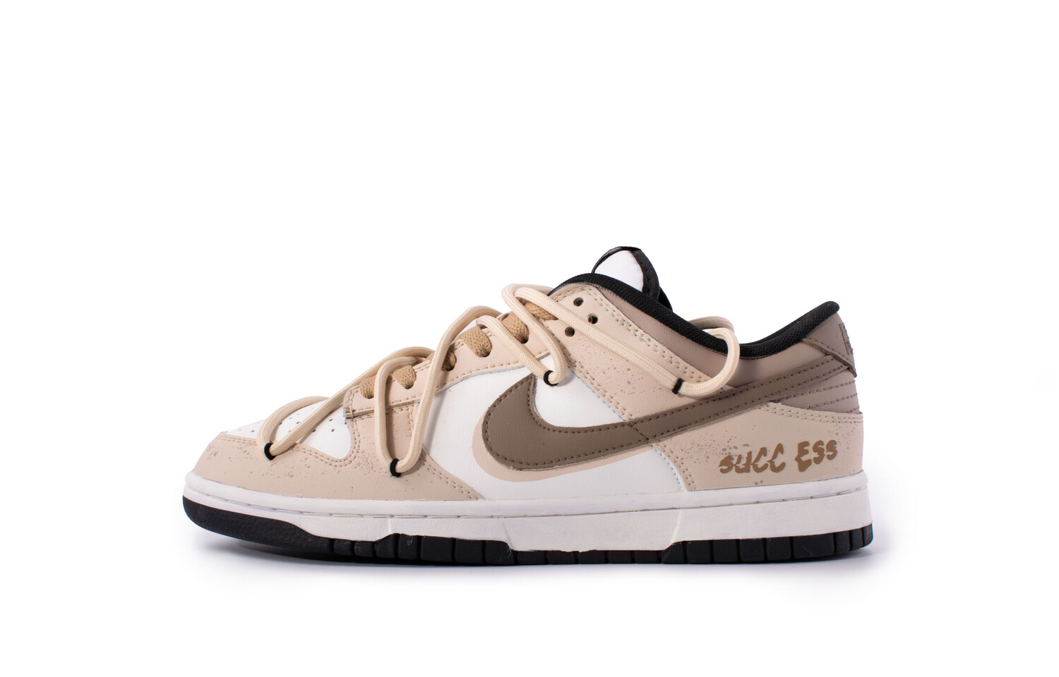 

Кроссовки Nike Dunk Skateboarding Shoes Women's Low-top Khaki, хаки