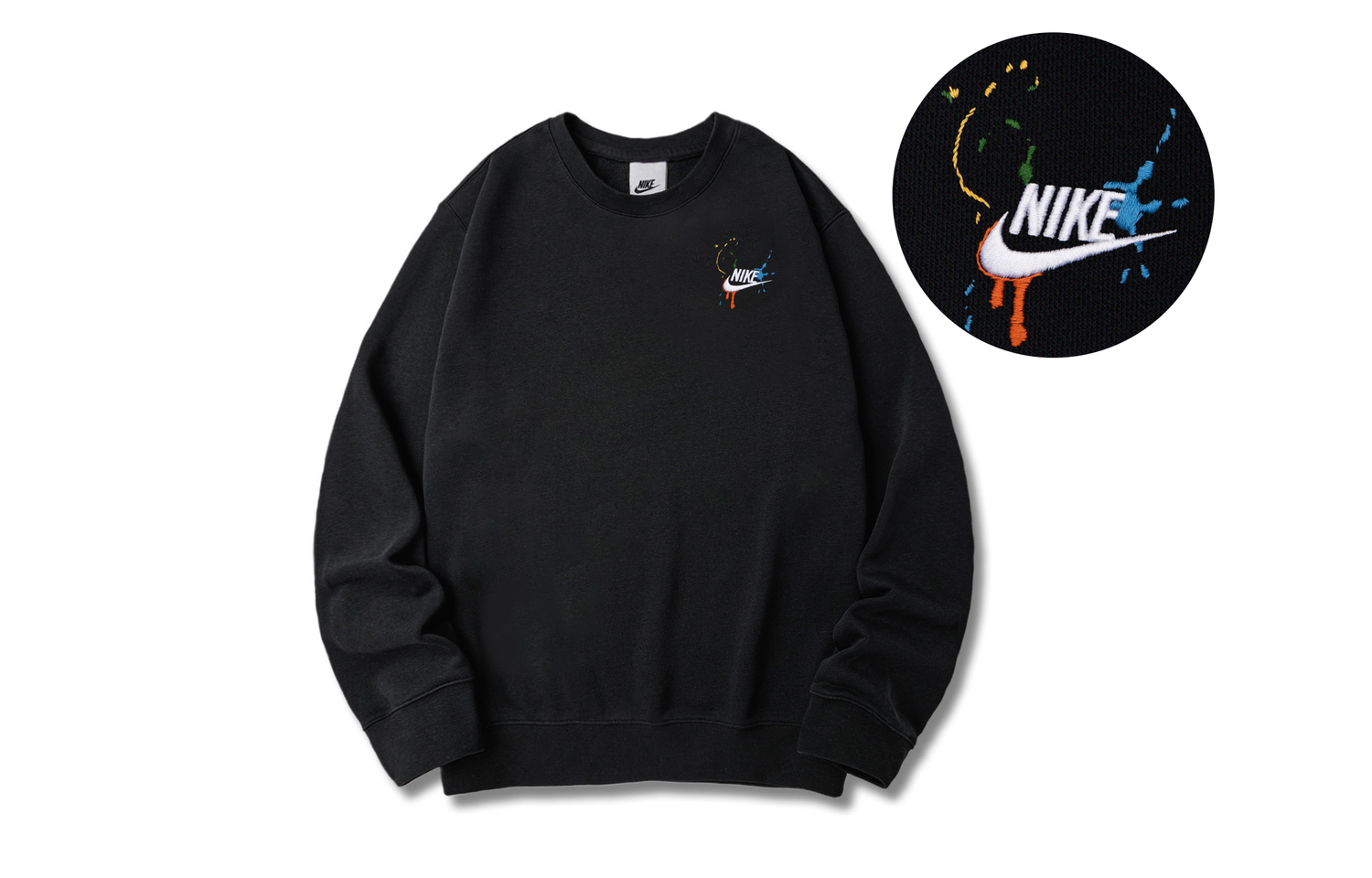 

Nike Свитшот унисекс черный