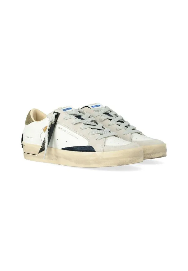Sk8 deluxe sneaker skate shoes Crime London, Bianco — фото 2