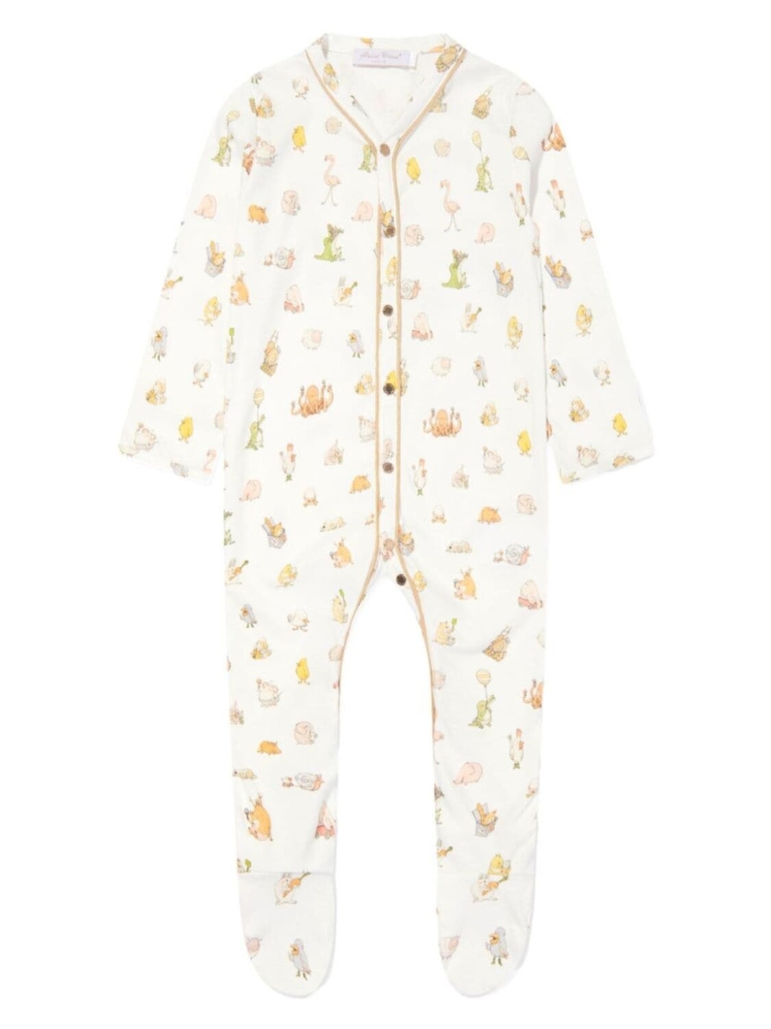 

Atelier Choux пижама с графичным принтом, белый