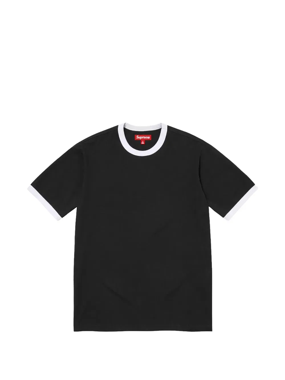 Футболка с контрастной отделкой X Майк Келли Supreme, черный