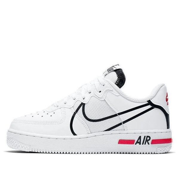 

Кроссовки air force 1 реагировать Nike, белый