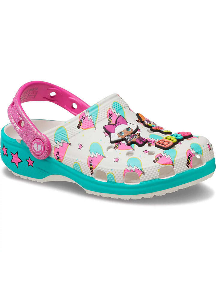 

Сабо Crocs, цвет weiß/pink