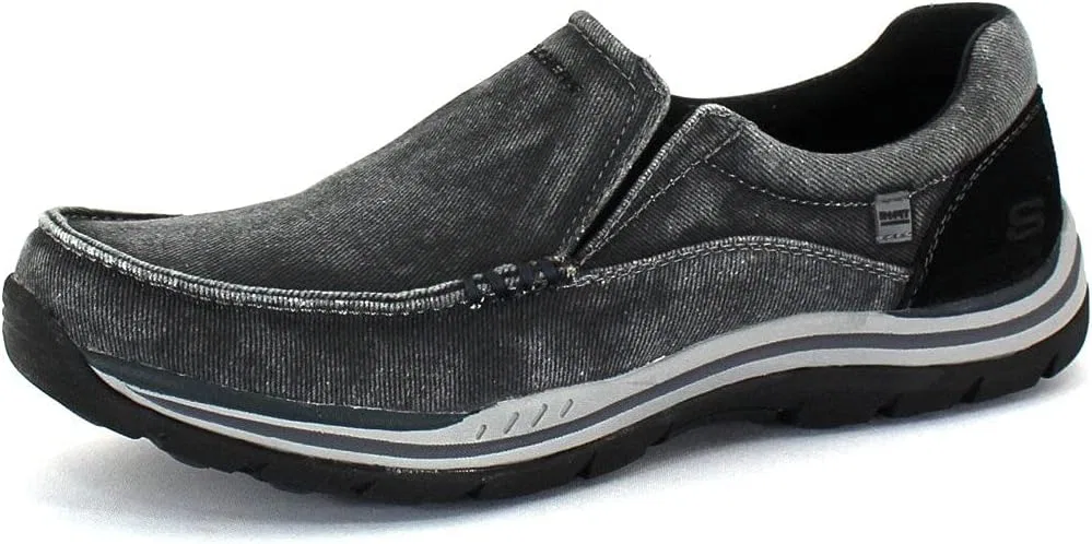 Skechers Expected - Avillo, мужские мокасины, Black