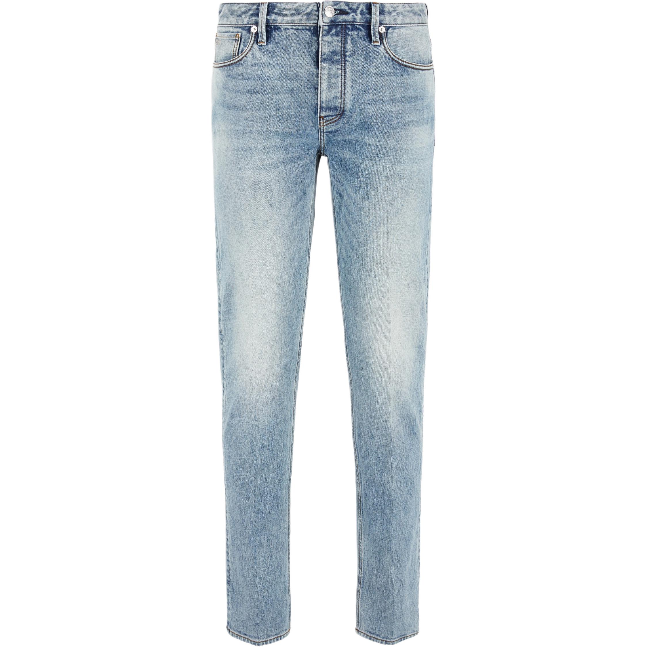 Джинсы J75 Mid Rise Slim Fit EMPORIO ARMANI, синий — фото 3