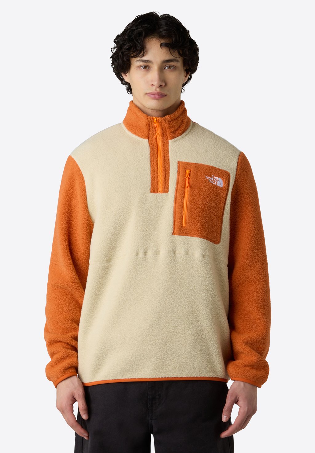 

Флисовый джемпер YUMIORI ZIP The North Face, бежевый