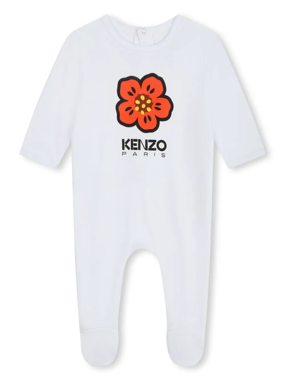 Комплект Boke Flower из двух пижам Kenzo Kids, нейтральный — фото 3