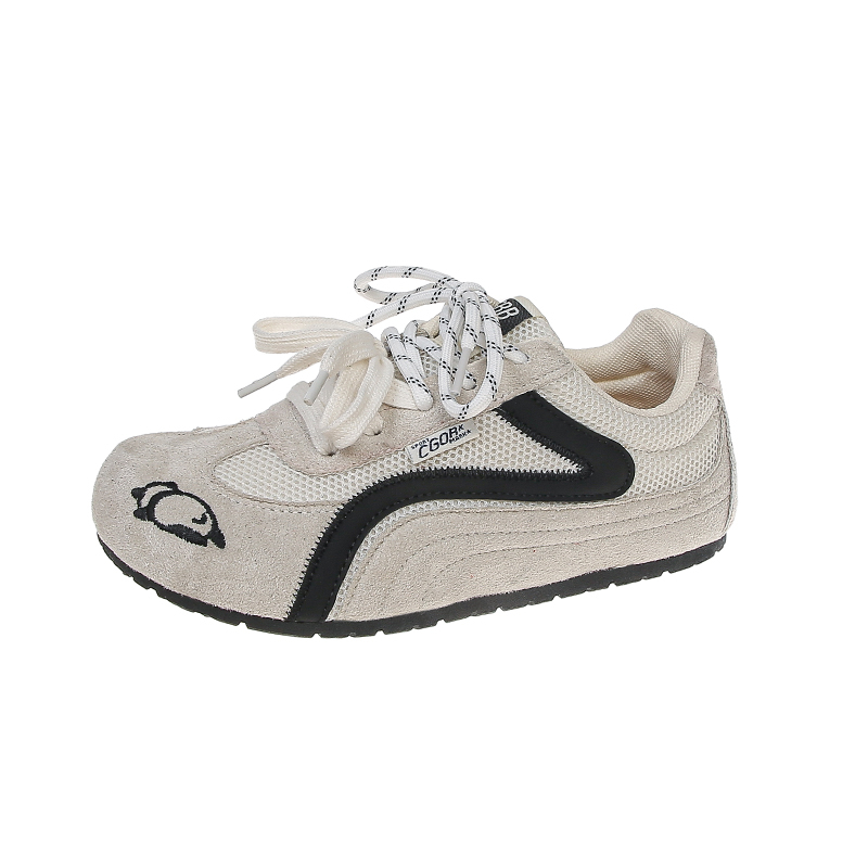 

Кроссовки Shock Absorbers Abrasion Resistant Slip Resistant Low top Kids Lifestyle Shoes Teenagers Peter pan, белый