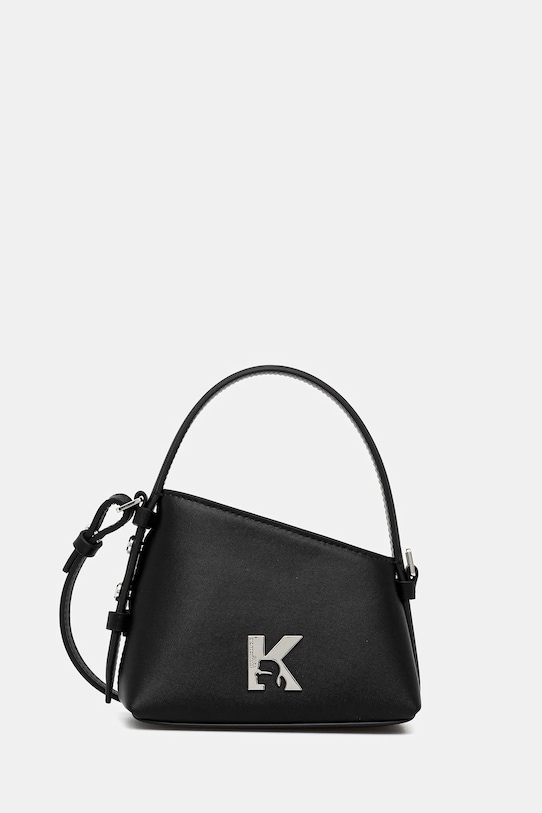 

Кожаная сумка Karl Lagerfeld Jeans, черный