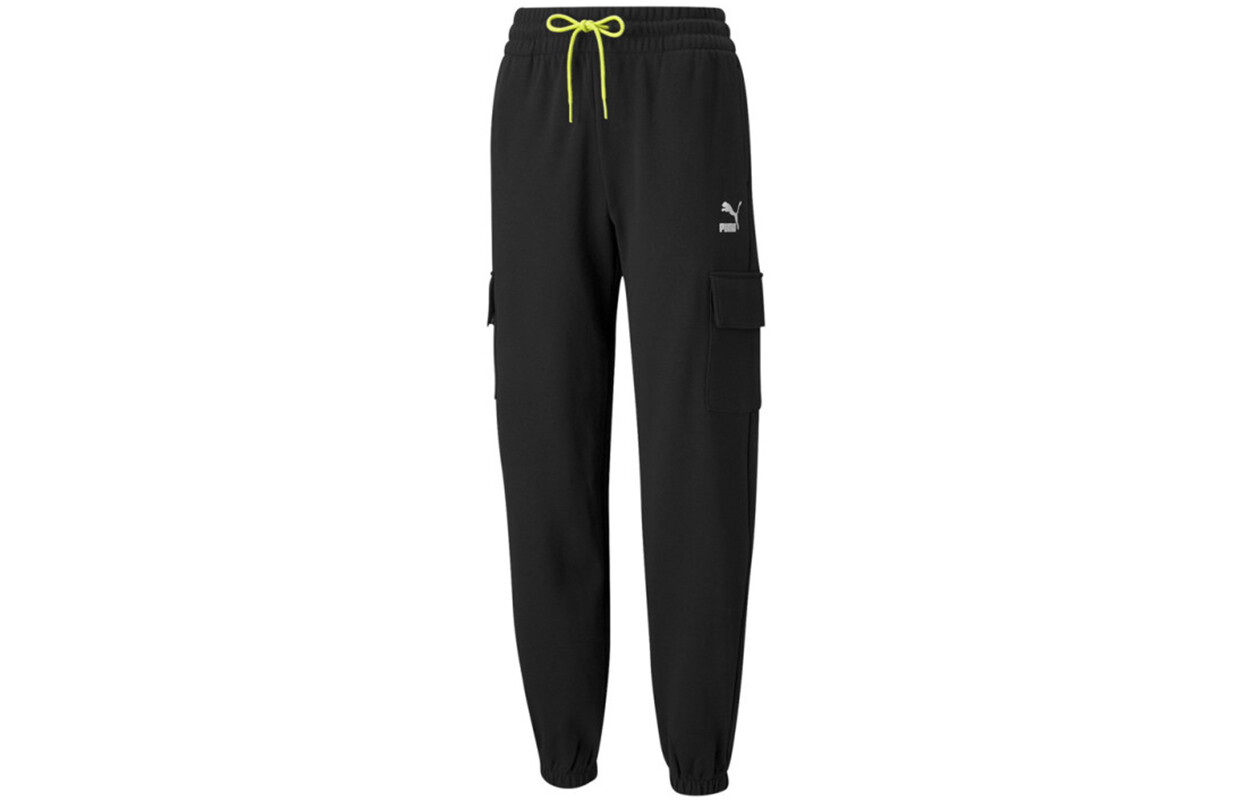 

Женские трикотажные спортивные штаны Puma, цвет Black