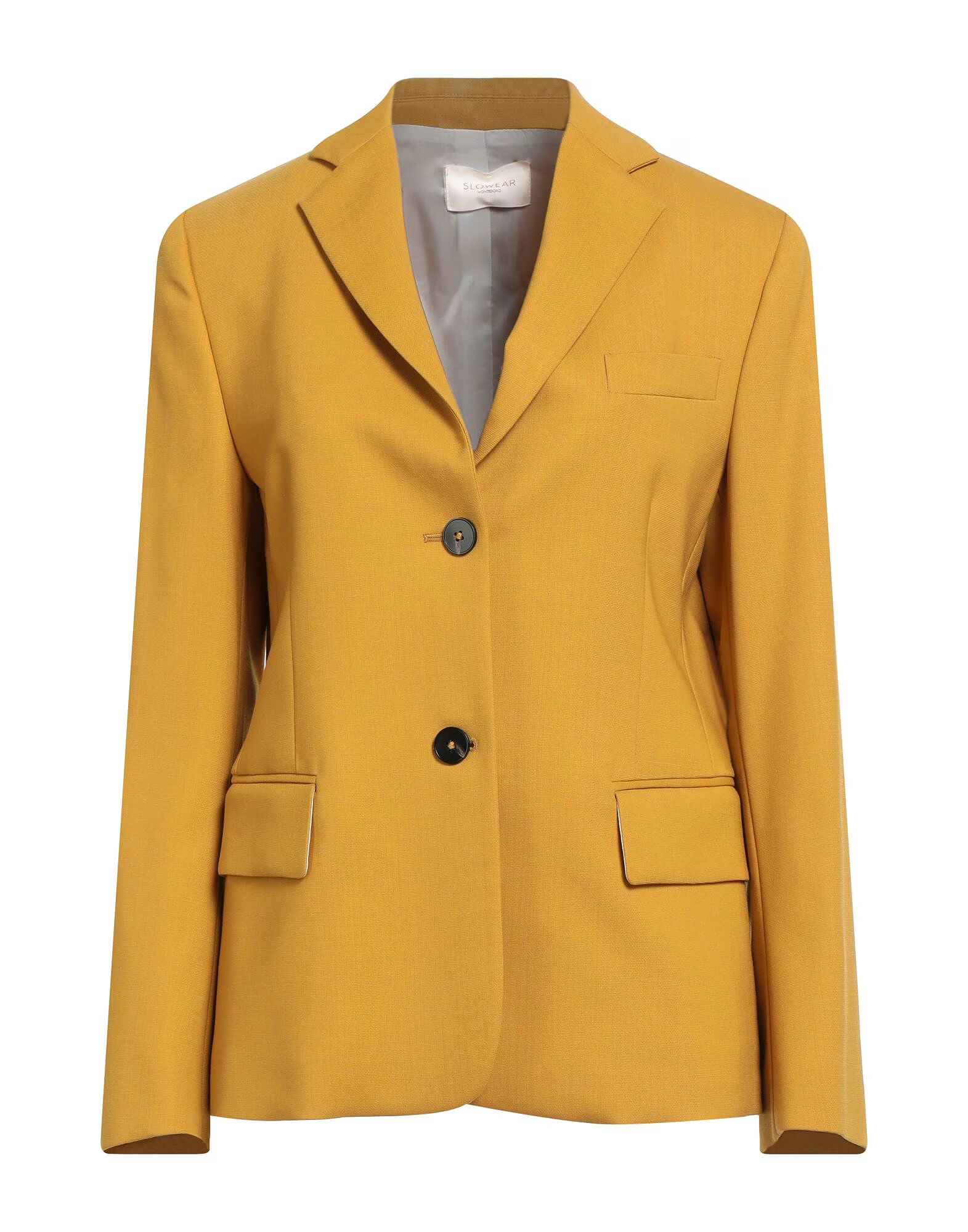 

Блейзер By Slowear Montedoro, горчичный