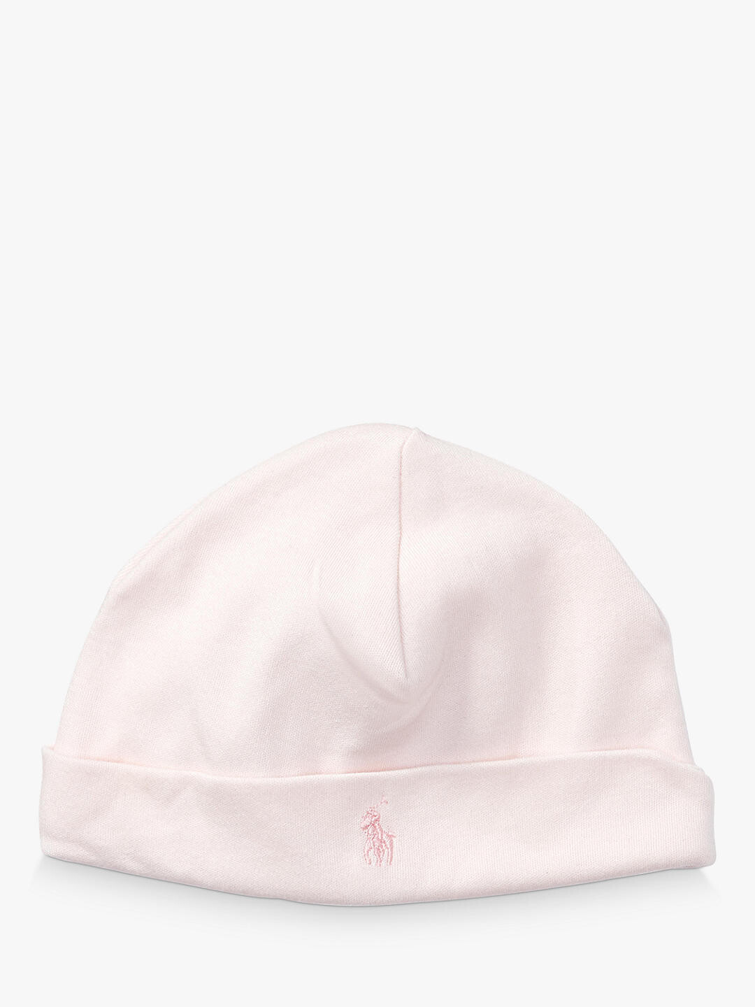 

Детская однотонная шапка Polo Ralph Lauren. Белый